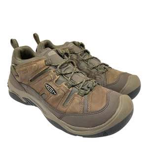KEEN Men’s Low-Cut Circadia WP Casual Hiking Boots 1026773 Brown Size 10M - Picture 1 of 9