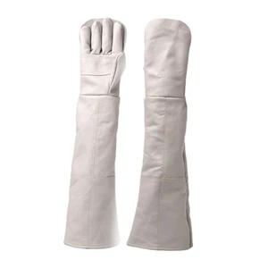 Animal Handling Gloves Multiuse 60cm Extra Long for Animals Reptile Pet - Picture 1 of 4