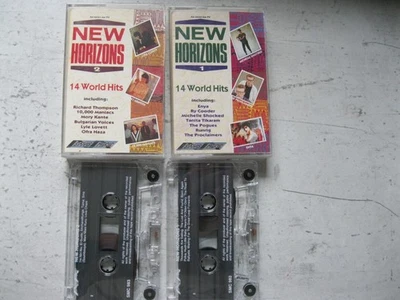 2 MC Musikkassetten NEW HORIZONS 14 WORLD HITS ENYA RUNRIG OFRA HAZA... - Bild 1 von 3