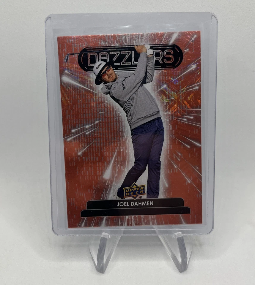 2024 Upper Deck Dazzlers Pink Joel Dahmen #DZ-42 Rookie RC - Image 1 of 2