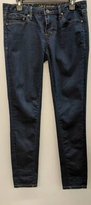 Jeans feminino Cult Of Individuality perna reta azul tamanho M - Imagem 1 de 4