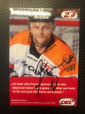 DEL 13/14 Sebastian Furchner #20 years LED Premium Wolfsburg *signed*