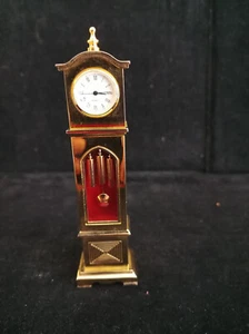 Kaminuhr vergoldet  13cm hoch - Bild 1 von 2