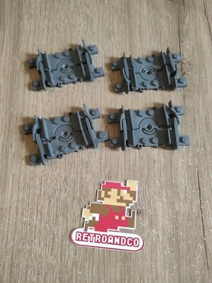 Lot lego officiel city 60205 x4 rails  train  - Photo 1/2