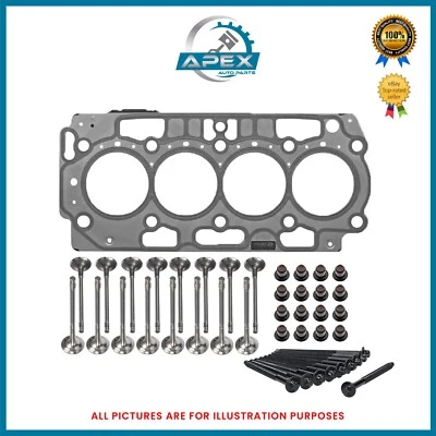 CITROEN 1.5 DIESEL INLET & EXHAUST VALVES YHZ (DV5RC) WITH HEAD GASKET & PARTS - Image 1 of 4