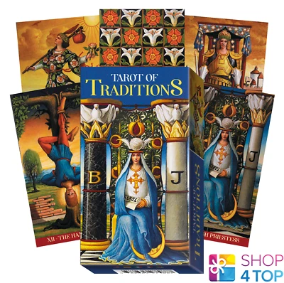 TAROT OF TRADITIONS KARTEN DECK LO SCARABEO BY GIULIANO COSTA MULTILINGUAL NEU