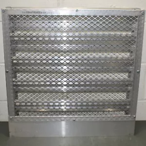 Dayton Mütze Kanal abflussbar Ansauglamelle 5NKJ3, 24"" x 24"", festes Aluminium - Bild 1 von 5