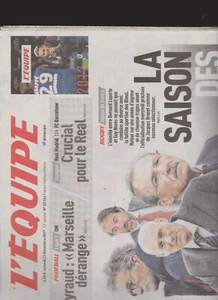 journal l' équipe samedi 23 decembre 2017 # 23164 - Bild 1 von 1