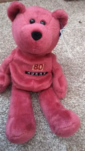 San Francisco 49ers Jerry Rice Red NFL Plüsch Beanie Bär 1998 Limited Treasures - Bild 1 von 2