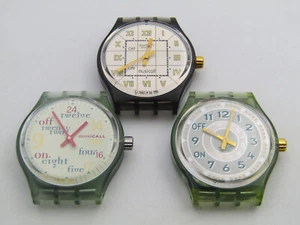 SET 3 OROLOGI SWATCH MUSICALL COME MAGNETE (M325) / SUPER REGALO PER COLLEZIONISTI - Foto 1 di 4