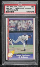 1991 Pacific Nolan Ryan Texas Express Nolan Ryan #62 PSA 10 GEM MT HOF