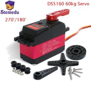 DS5160 60kg High Torque Digital Servo Metal Gear IP67 Waterproof 180/270 Degree - Picture 1 of 5
