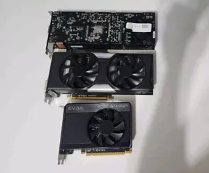 3 NVIDIA / EVGA GPU's For Parts Or Repair - Picture 1 of 7