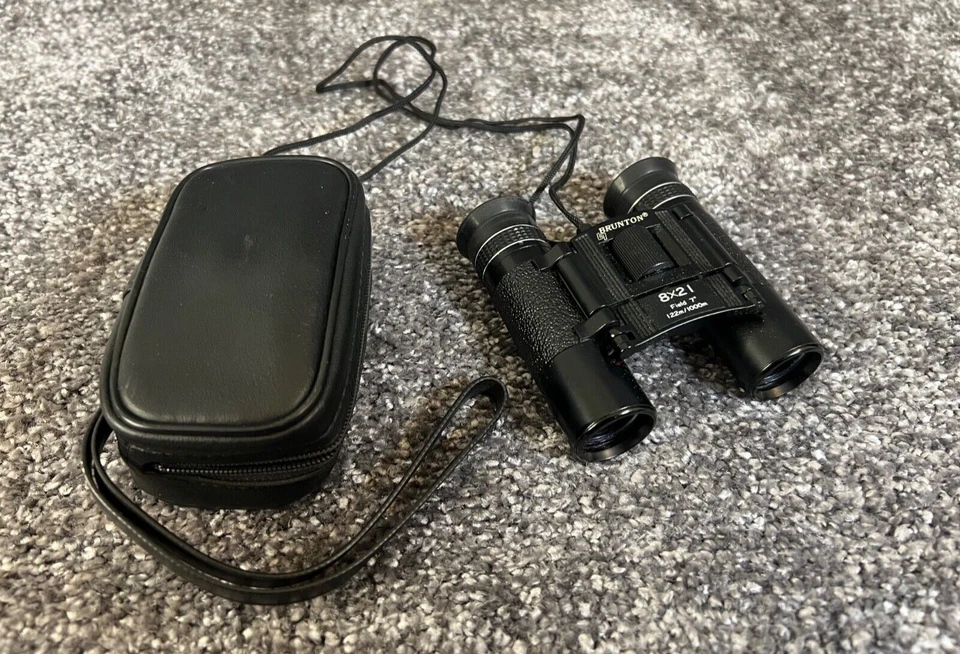 Vintage Brunton Compact Field Binoculars "Opera Glasses" 8 x 21 K0725 Japan - Image 1 of 4