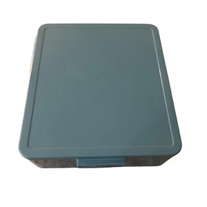 Pottery Barn Kids All-in-One Bento Lunch Box Insert Blue Free Shipping - Picture 1 of 6