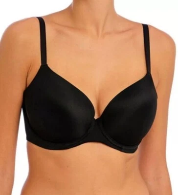  Sujetador Camiseta Freya AA401708 Undetected Moldeado Negro 30G EE. UU. Foto 1 de 4