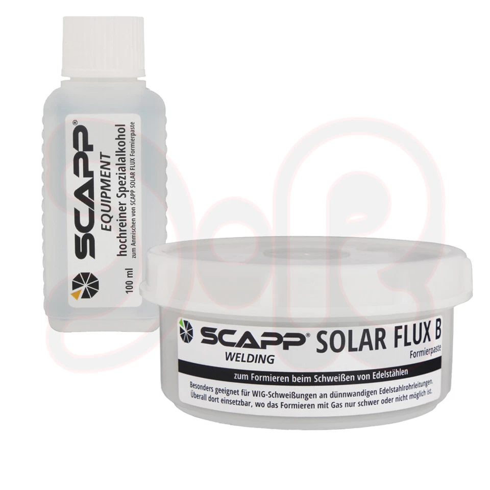 SCAPP SOLAR FLUX Typ B - Starterpaket - Formierpaste Schweißpaste SOLARFLUX