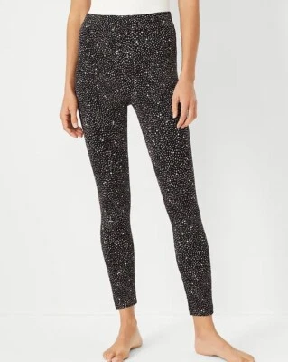 Ann Taylor NWT Starry Spotted Essential Leggings - Size X Small - Image 1 of 2