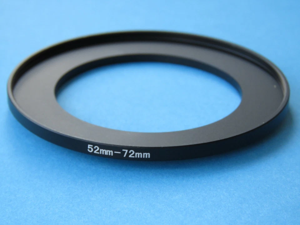 52mm to 72mm Step Up Step-Up Ring Camera Lens Filter Adapter Ring 52mm-72mm - Image 1 of 2