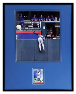 Devon White Signed Framed 16x20 Photo Poster Display Blue Jays - Picture 1 of 2