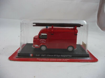 Del Prado 1947 Citroen H-Type Integral Van Fire Truck NIB 1:43  - Image 1 of 4