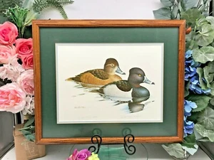 Patos de anilla impresos a prueba de artista numerados 36/78 firmados por Robert Richert - Imagen 1 de 11