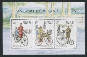 Irland - 1991 Irish Cycles - Block - SC# 826a, SG# MS 798 postfrisch NH OG - Bild 1 von 2