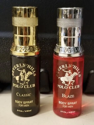Beverly Hills Polo Club Hombre Juego de 2 Piezas Spray Corporal Clásico Blaze 3oz Foto 1 de 2