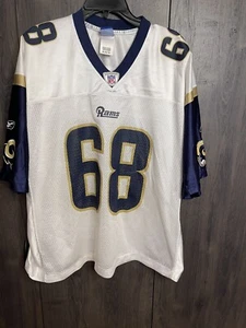 St. Louis Rams #68 Kyle Turley NFL Reebok Football Bildschirm Trikot Herren X-Large - Bild 1 von 5