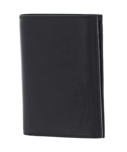 oxmox Leather RFID Protect Kombibörse Geldbörse Lizard schwarz Neu