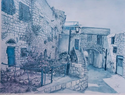 Helen Bar-Lev signiert mit Bleistift Limited Edition Großdruck - Bild 1 von 4