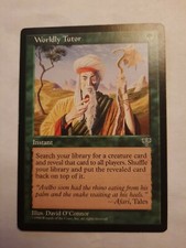 Mirage ** Worldly Tutor (NM!) ** Mtg Magic