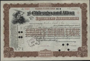 CHICAGO AND ALTON EQUIPMENT ASSOCIATION, 1907 - Picture 1 of 1
