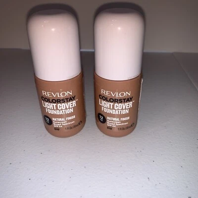 NEW (2-PK) Revlon Colorstay Light Cover Foundation 510 Capuccino SPF 34 Ex 08/22 - Image 1 of 3