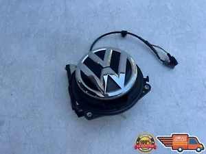2013-2017 VW VOLKSWAGEN CC REAR TRUNK DECK LID RELEASE SWITCH EMBLEM CAMERA OEM - Picture 1 of 9