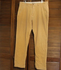 Polo Ralph Lauren Cordhose Herren 40 x 34 groß hellbraun vorne flach Preston Stretch - Bild 1 von 13