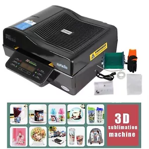 3D Heat Press Machine Vacuum Transfer Printing Sublimation Printer for Mugs - Picture 1 of 12