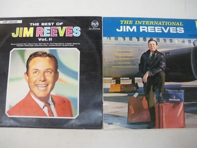 JIM REEVES -   2 LP lot - GERMANY IMPORTS  EX - Image 1 of 4