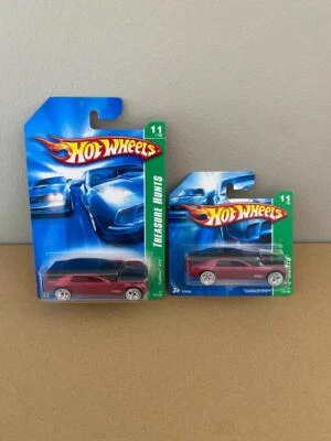 Hot Wheels 2007 Treasure Hunts Cadillac V16 X 2  T-Hunts 1 Short Card Super - Image 1 of 4