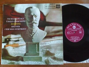 VINYL LP TSCHAIKOWSKY KONZERT IN RE OP 35 HEIFETZ REINER TOP ZUSTAND EX - Bild 1 von 2