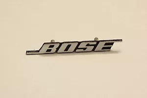 Distintivo emblema argento logo BOSE 43 mm (1,7") x 5 mm (0,2") di ricambio - Foto 1 di 2