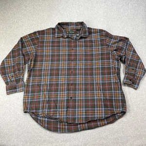 Camisa de franela Orvis para hombre XXL manga larga algodón lana escocesa leñador franela - Imagen 1 de 13