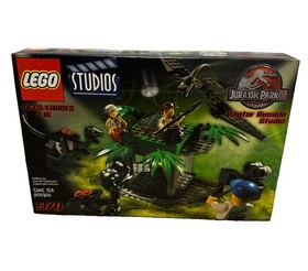 LEGO Studios: Raptor Rumble (1370) Vintage Jurassic Park Set NEW Sealed