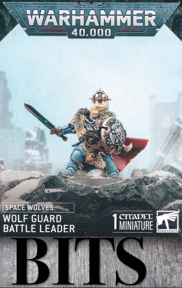 Warhammer 40K Heresy Space Marine Space Wolves WOLF GUARD BATTLE LEADER Bit Bits - Image 1 of 1
