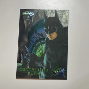 1995 Fleer Metal Batman Forever Controlled Fury Card #32 - Picture 1 of 2