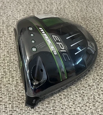 RARE BRAND NEW LH CALLAWAY EPIC MAX LS 9* ADJUSTABLE DRIVER CLUBHEAD ONLY - Image 1 of 4