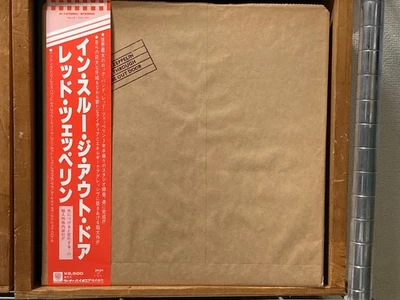 LED ZEPPELIN - IN THROUGH THE OUT DOOR - JAPAN LP VINYL W/OBI P-10726N - Image 1 of 4