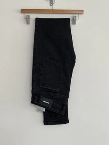 Diesel Sleenker Skinny Jeans Black 31 / 34 Men’s With Rip  - Picture 1 of 14