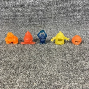 Vintage Lot of 5 Real Ghostbusters Ghosts Ecto 1 Chomper Grabber Gulper Scream R - Picture 1 of 8
