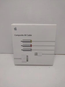 New! Apple Composite AV Cable Set OEM RCA USB Audio Video Cords - Picture 1 of 5